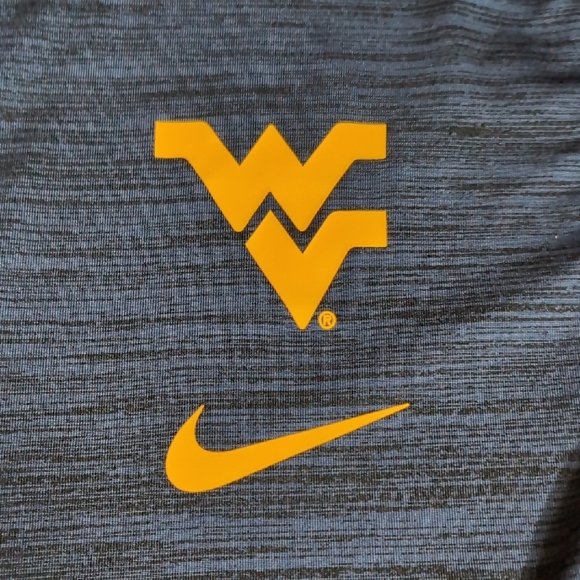 Nike Dri-Fit University of West Virginia Mountaineers Long Sleeve Size Small - Picture 2 of 7
